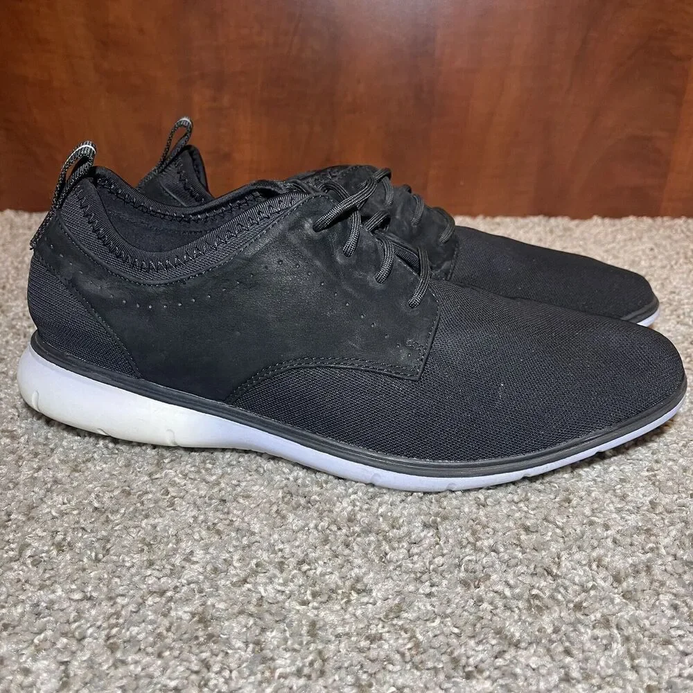 ASTON GREY VEENWEG OXFORD SHOES SIZE 9.5 BLACK